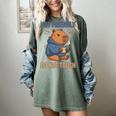 Grouchy Capybara Not Friendly Do Not Touch Introvert Premium Tri-Blend Women's Comfort Colors T-Shirt Berry