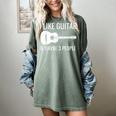 I Like Guitar & Maybe 3 People Music Introvert Guitar Women's Comfort Colors T-Shirt Berry