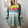 Happy Last Day Of Middle School Graduation Women's Comfort Colors T-Shirt Berry