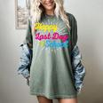 Happy Last Day Of School Graduation Teacher Students Women's Comfort Colors T-Shirt Berry