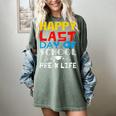Happy Last Day Of School Pre-K Life Graduation T-Shirt Women's Comfort Colors T-Shirt Berry