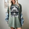 I Hate Everyone Introvert Anti-Social Dark Humor Women's Comfort Colors T-Shirt Berry