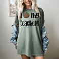 I Heart My Teachers I Love My Teachers Graduation Kids Teens Women's Comfort Colors T-Shirt Berry
