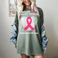 Heart I Wear Pink In Memory Of Nana Breast Cancer Awareness Women's Comfort Colors T-Shirt Berry