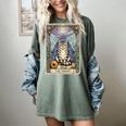 The Hermit Cat Tarot Card Introvert By Georgi Women's Comfort Colors T-Shirt Berry