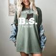 I Hope This BS Pays Off Graduation Bachelors Degree Women's Comfort Colors T-Shirt Berry