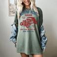 Hotrod Rebel Automotive Nostalgia Old Car Distressed Women's Comfort Colors T-Shirt Berry