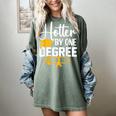 Hotter By One Degree Graduation 2025 Women's Comfort Colors T-Shirt Berry