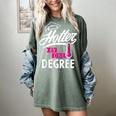 Hotter By One Degree Graduation Women's Comfort Colors T-Shirt Berry