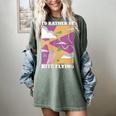 I'd Rather Be Kite Flying Throwback Hobby Memory Kite Women's Comfort Colors T-Shirt Berry