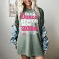 I'm A Dance Senior Mom 2026 Of Course I'm Crying Graduation Women's Comfort Colors T-Shirt Berry