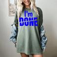 I'm Done Sarcastic Introvert Introversion Women's Comfort Colors T-Shirt Berry