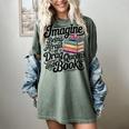 Imagine Being Afraid Of Drag Queens And Books Women's Comfort Colors T-Shirt Berry