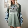 Indoor Cat Energy Raccoon Introvert Anti Social Mascot Women's Comfort Colors T-Shirt Berry