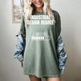 Industrial Degree Loading Student Graduation Women's Comfort Colors T-Shirt Berry