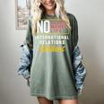 International Relations Major Student Shirt Graduation Women's Comfort Colors T-Shirt Berry