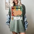 Introvert Capybara Rodent Animal Lover Antisocial Retro Women's Comfort Colors T-Shirt Berry