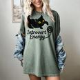 Introvert Energy Cat Love Cat Meme Women's Comfort Colors T-Shirt Berry