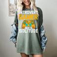 Introvert Gamer Video Games Anti Social Team Player Women's Comfort Colors T-Shirt Berry