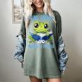Introvert Herpetologists Amphibian Frog Lover Women's Comfort Colors T-Shirt Berry