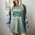 Introvert Nature Lover Introverted Forest Lover & Tree Women's Comfort Colors T-Shirt Berry