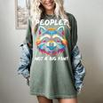 Introvert Raccoon Sarcasm Anti Social Women's Comfort Colors T-Shirt Berry