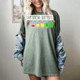 Introvert My Social Battery Low Level Graphic Women's Comfort Colors T-Shirt Berry