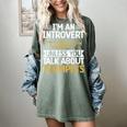 Im An Introvert Unless You Talk About Trumpets Women's Comfort Colors T-Shirt Berry Im An Introvert Unless You Talk About Trumpets Women's Comfort Colors T-Shirt Berry