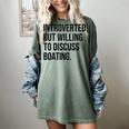 Introverted Boater Boating Introvert Women's Comfort Colors T-Shirt Berry Introverted Boater Boating Introvert Women's Comfort Colors T-Shirt Berry