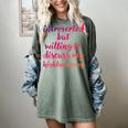 Introverted Willing To Discuss Highland Pony Introvert Women's Comfort Colors T-Shirt Berry