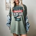 Introverted But Willing Discuss Skincare Women's Comfort Colors T-Shirt Berry