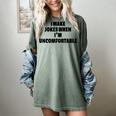 I Make Jokes When Im Uncomfortable Sarcastic Introvert Raglan Baseball Tee Women's Comfort Colors T-Shirt Berry I Make Jokes When Im Uncomfortable Sarcastic Introvert Raglan Baseball Tee Women's Comfort Colors T-Shirt Berry