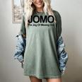 JOMO Joy Of Missing Out Fomo Fear Cozy Introvert Joke Women's Comfort Colors T-Shirt Berry
