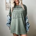 Juris Doctor Definition Law School Graduation Women's Comfort Colors T-Shirt Berry