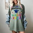 I Just Graduated 5th Grade Graduation Class 2022 Graduate Women's Comfort Colors T-Shirt Berry