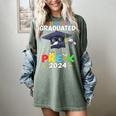 I Just Officially Graduated Pre k Graduation 2024 Pre-K Kids Women's Comfort Colors T-Shirt Berry