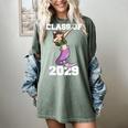 Kids Class Of 2029 Shirt Graduation Dabbing Mermaid Shirt Women's Comfort Colors T-Shirt Berry