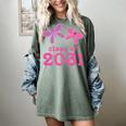 Kids Class Of 2031 Kindergarten Girls Graduation T-Shirt Women's Comfort Colors T-Shirt Berry
