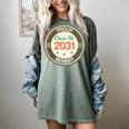 Kids Class Of 2031 Shirt Back To School Future Graduation Women's Comfort Colors T-Shirt Berry