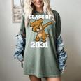 Kids Class Of 2031 Shirt Graduation Dabbing Dog Shirt Women's Comfort Colors T-Shirt Berry