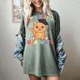 Kids Kindergarten Graduate Cat Graduation Women's Comfort Colors T-Shirt Berry