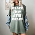Kids Kids Peace Out 4th Grade For Graduation Women's Comfort Colors T-Shirt Berry