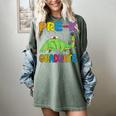Kids Pre-K Graduate Brontosaurus Dino Pre Kindergarten Graduation Women's Comfort Colors T-Shirt Berry