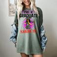 Kids Pre K Graduation Flossing Girl Nailed It Graduate Girls Women's Comfort Colors T-Shirt Berry