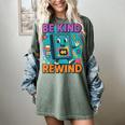 Be Kind Rewind 90s VHS Nostalgia Retro Women's Comfort Colors T-Shirt Berry