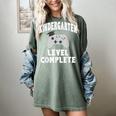 Kindergarten Gamer Graduate Graduation Women's Comfort Colors T-Shirt Berry