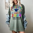Kindergarten Graduation Class 2024 1st Grade Here I Come Women's Comfort Colors T-Shirt Berry