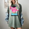 Kindergarten Graduation Tee Shirt Pink Owl T-Shir Women's Comfort Colors T-Shirt Berry