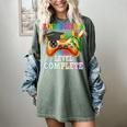Kindergarten Level Complete Last Day Of School Graduation Women's Comfort Colors T-Shirt Berry