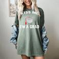 Kiss Me I'm A Grad Graduation T-Shirt Women's Comfort Colors T-Shirt Berry